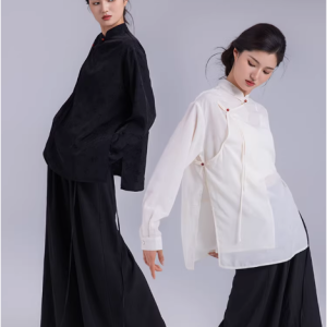 Women's Jacquard Chinese style shirt Kungfu/ Taiji suit