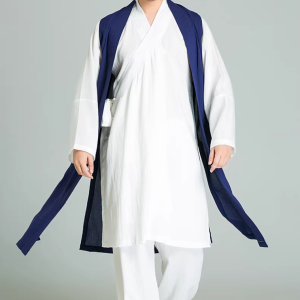 Men's long robes: kung fu suit/Tai Chi suit/Zen suit