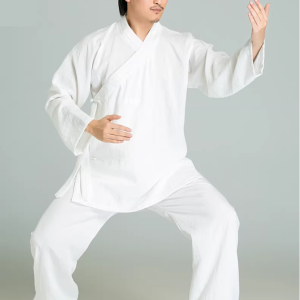 Men's Chinese style oblique placket Kungfu suit/Taiji suit/Zen suit
