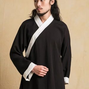 Men's two-color Kungfu suit/Taiji suit/Zen suit